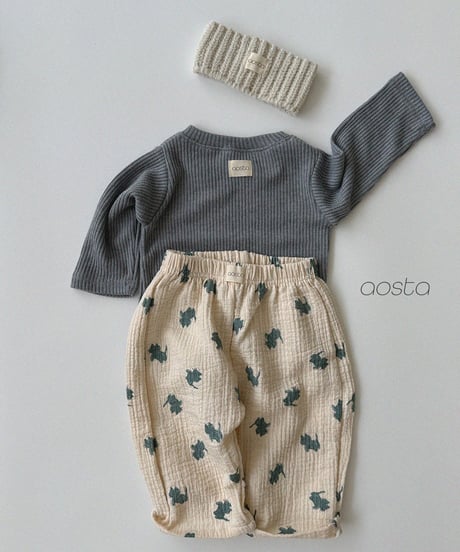 予約aosta Signature Pants
