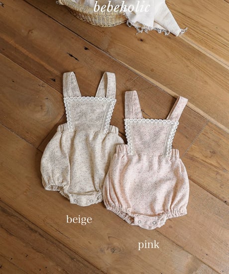 予約 bebeholic Noko suspender suit