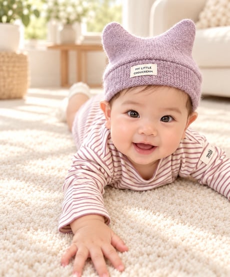 即納Baby Knit Beanie