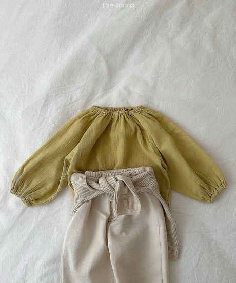 予約minirobe Balloon blouse