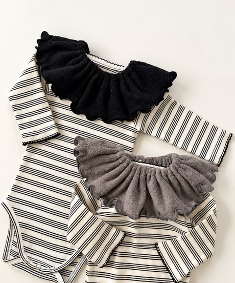 即納pile Frill Collar