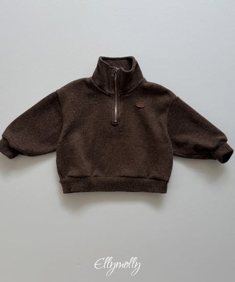 予約Elly Molly Arden Wool Half-Zip