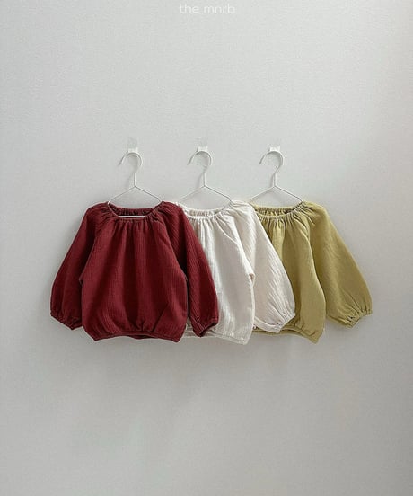 予約minirobe Balloon blouse