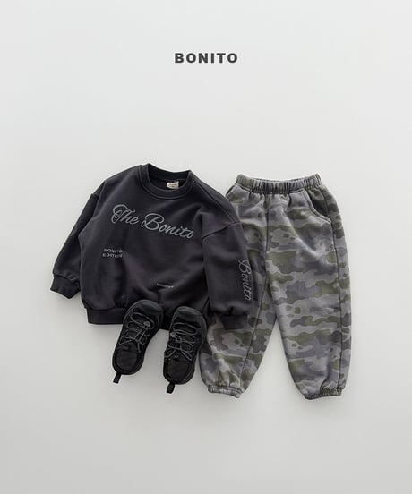予約 bonito Cloud camo jogger pants