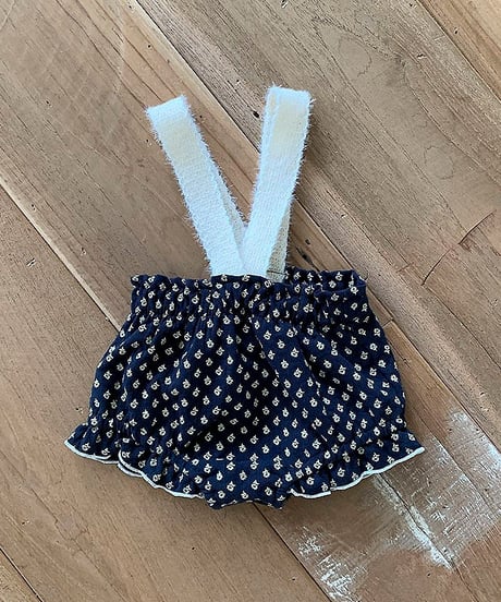 予約 bebeholic Leaf suspender bloomer