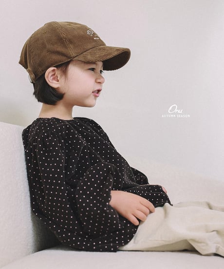 予約 ONU Dot Shering blouse