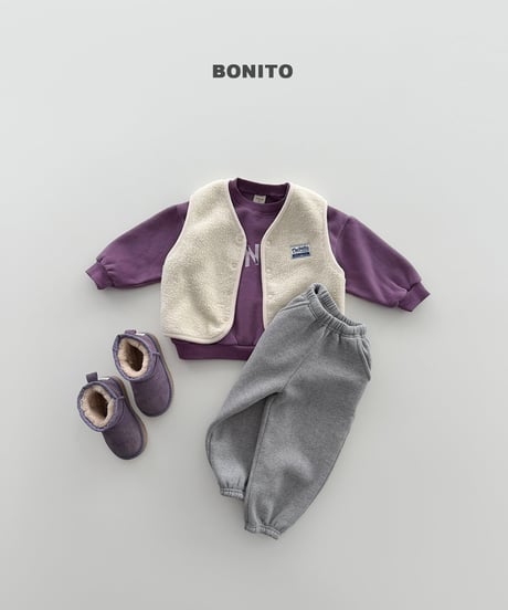 予約 bonito Rough Bonito man to man