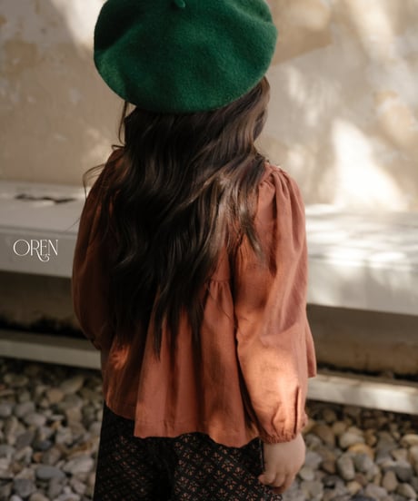 予約 OREN Kids' Wool Beret
