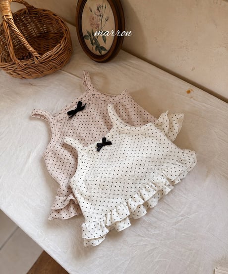 予約 marron Shasha camisole
