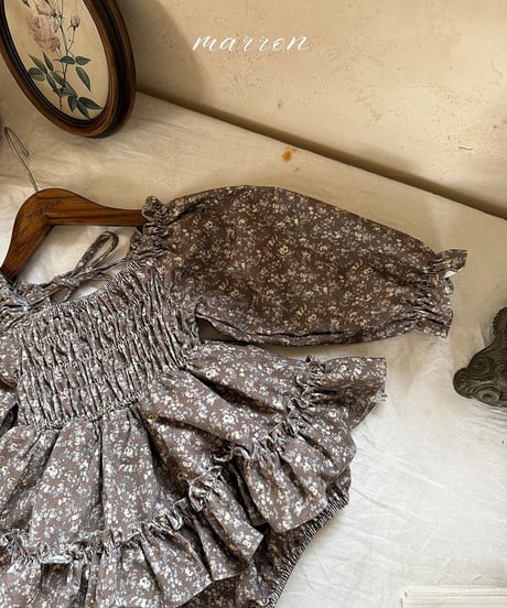 予約 marron Juliet suit