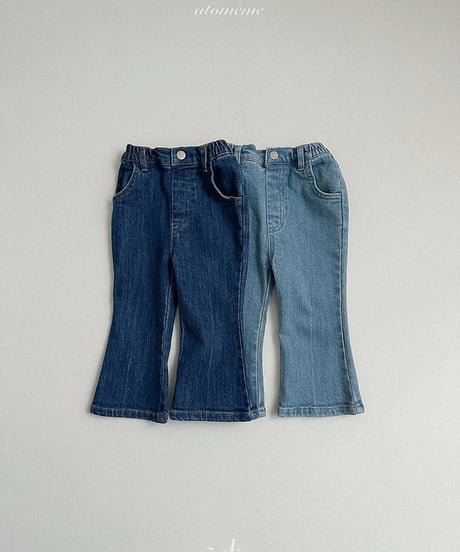 予約 atomeme Berry boots cut denim