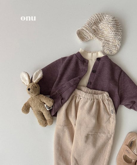 予約 ONU Pogny cardigan
