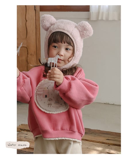 予約 FLO Winter bear hat