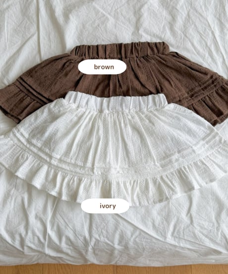 予約 ninibello Garden skirt