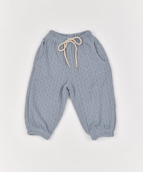 予約 The beige Knit Jogger Pants