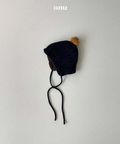 予約 ONU Bell ear flap hat
