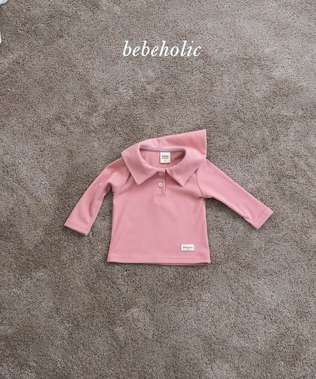 予約 bebeholic Wind collar Tee