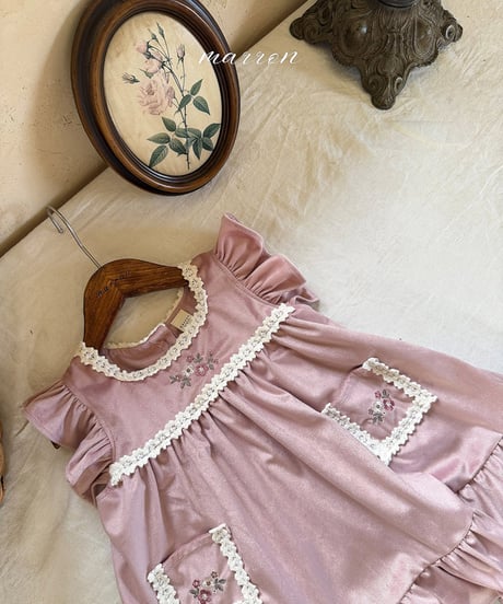 予約 marron Butter dress