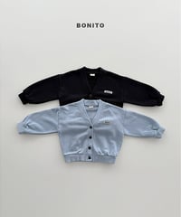 予約 bonito Cotton V cardigan