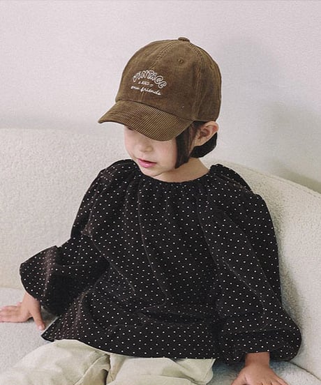 予約 ONU Dot Shering blouse