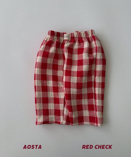 予約aosta Signature Pants