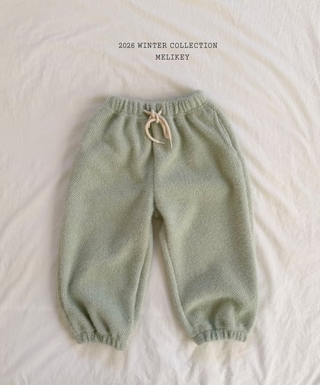 予約 melikey Mongle Jogger pants