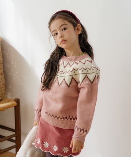 予約 OREN Bella Embroidered Culotte Pants