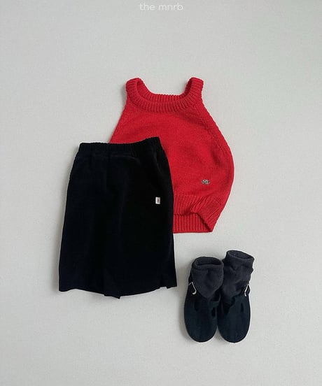 予約minirobe Golden Capri Pants