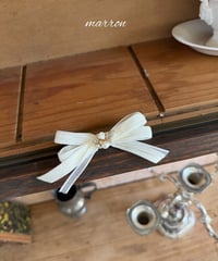 予約 marron Anna brooch
