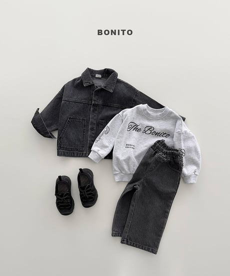 予約 bonito The bony totering man to man (ママとお揃い)
