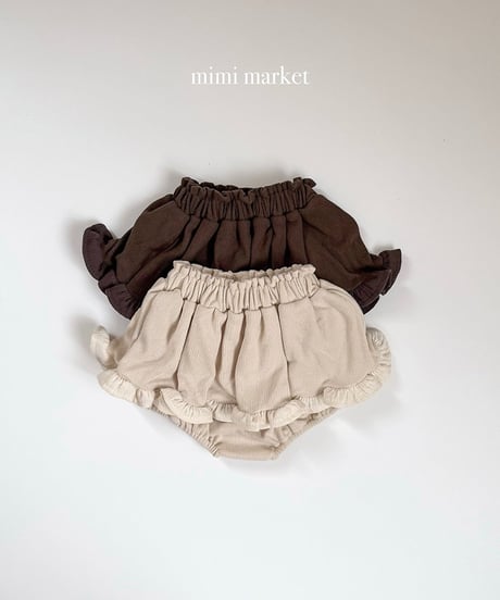 予約 mimi market Off-frill kans skirt