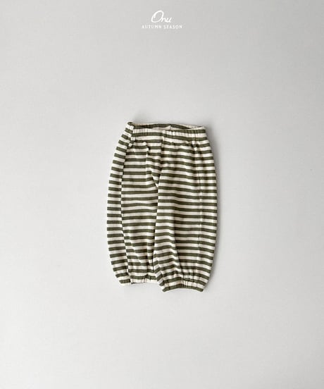 予約 ONU Waffle jogger pants