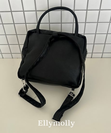 予約Elly Molly Square frill bag