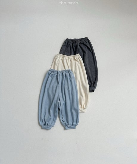 予約minirobe Soft harem pants