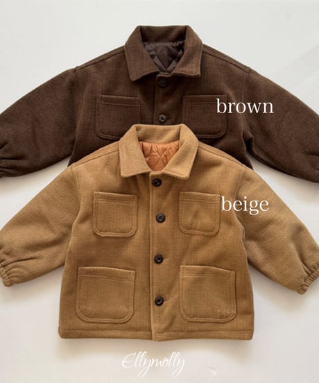 予約Elly Molly Posle wool coat