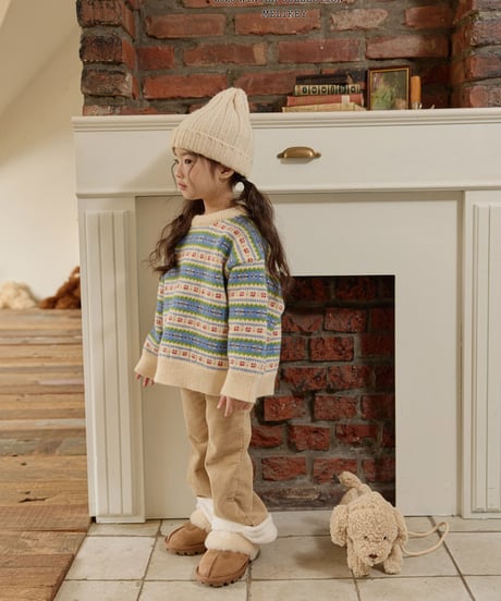 予約 melikey Vintage Indian knit