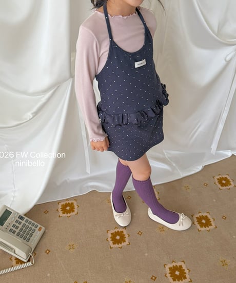 予約 ninibello BB eilet halter neck