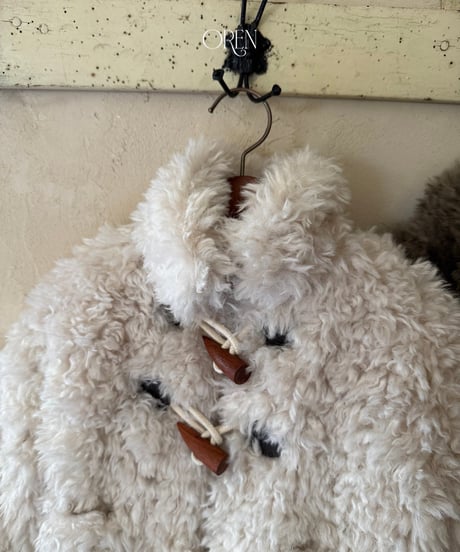 予約 OREN Bernie Toggle Fur Jacket