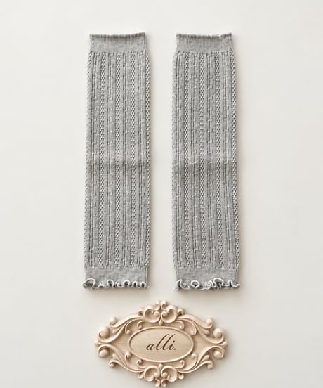 即納Vintage Lace Leg Warmers 3set