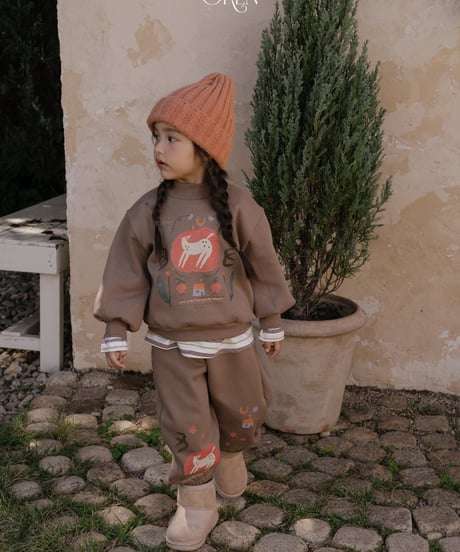 予約 OREN Romy Garden Fleece-Lined Two-Piece Set