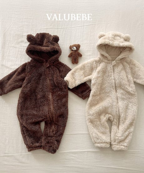 予約 valubebe Warm fleece suit