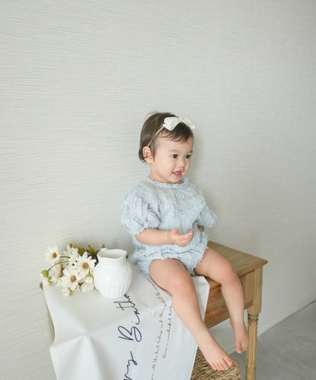 一部即納 monbebe Chiffon frill special suit
