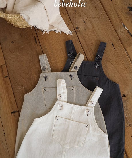予約 bebeholic Day suspender suit