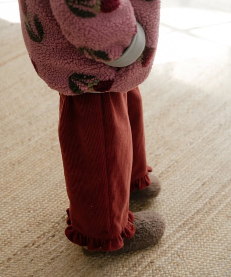 予約 OREN Naomi Frill Corduroy Pants