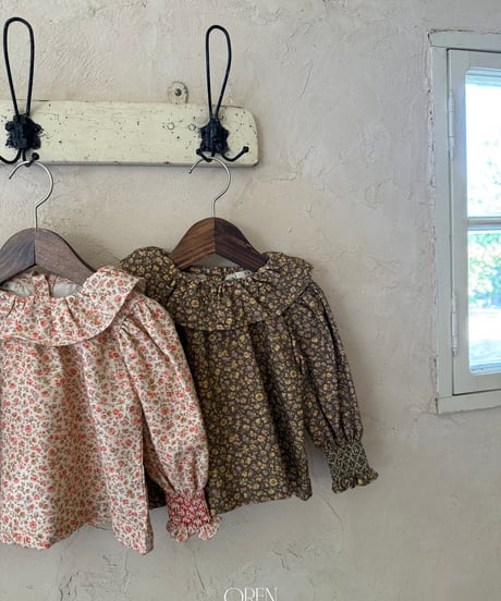 予約 OREN Rivka Frill Blouse