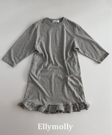 予約Elly Molly Clover long ruffle dress(ママとお揃い)