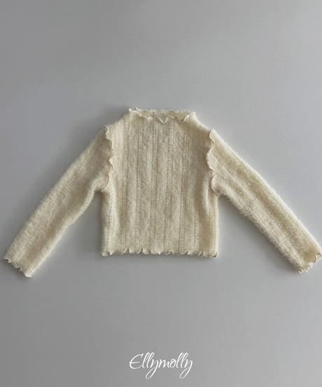 予約Elly Molly Meringue Nallnalli Knit Tee