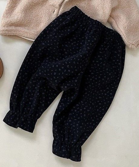 予約 mimi market Flower Golden pants