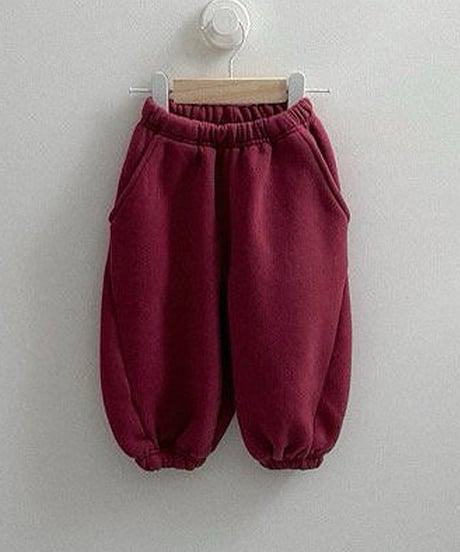 予約minirobe Barrel jogger pants