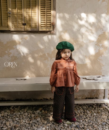 予約 OREN Mareyu Corduroy Padded Pants